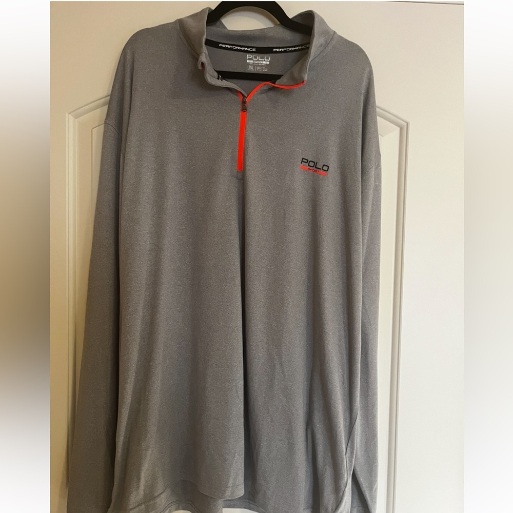 Polo Preformance Sport long sleeve zip up 2XL